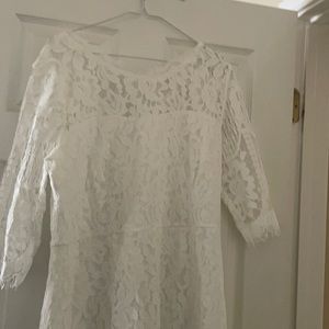 White Lace Dress